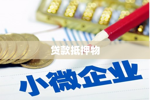 无极贷款抵押物