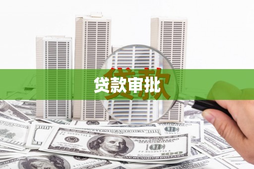 无极贷款审批