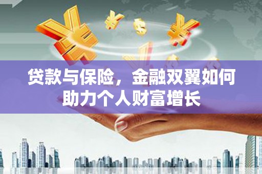 无极贷款与保险，金融双翼如何助力个人财富增长
