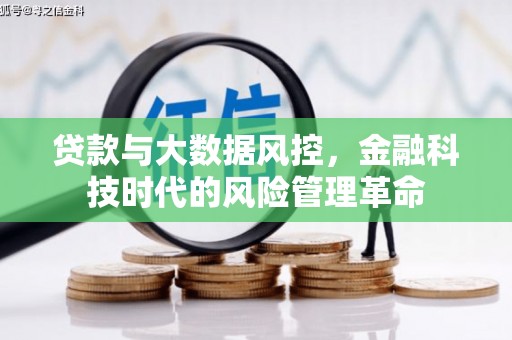 无极贷款与大数据风控，金融科技时代的风险管理革命
