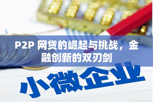 无极P2P 网贷的崛起与挑战，金融创新的双刃剑