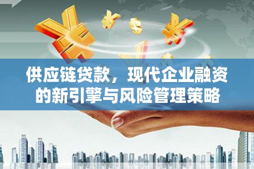 无极供应链贷款，现代企业融资的新引擎与风险管理策略