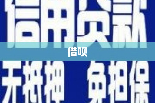 无极借呗