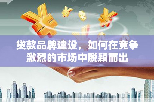 无极贷款品牌建设，如何在竞争激烈的市场中脱颖而出