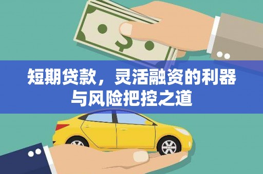 无极短期贷款，灵活融资的利器与风险把控之道