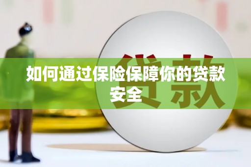 无极如何通过保险保障你的贷款安全