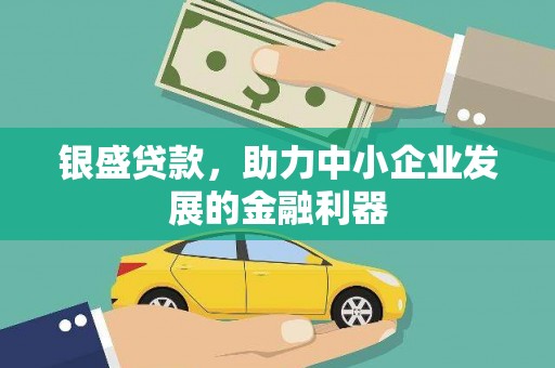 无极银盛贷款，助力中小企业发展的金融利器