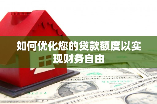 无极如何优化您的贷款额度以实现财务自由