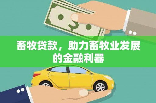 无极畜牧贷款，助力畜牧业发展的金融利器