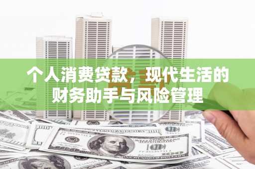 无极个人消费贷款，现代生活的财务助手与风险管理