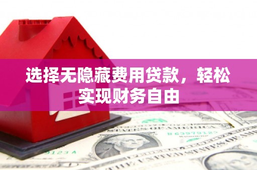 无极选择无隐藏费用贷款，轻松实现财务自由