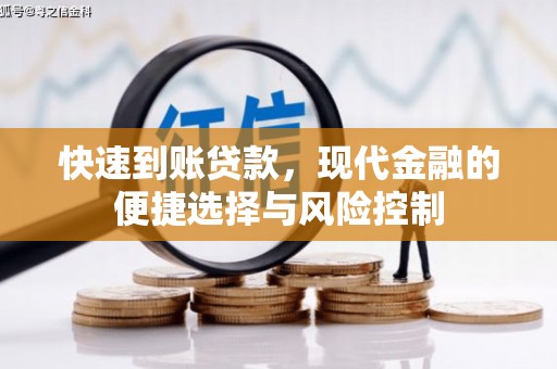 无极快速到账贷款，现代金融的便捷选择与风险控制