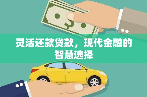 无极灵活还款贷款，现代金融的智慧选择