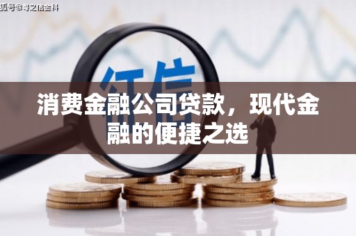 无极消费金融公司贷款，现代金融的便捷之选