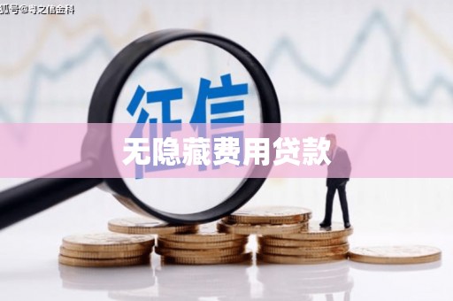 无极无隐藏费用贷款