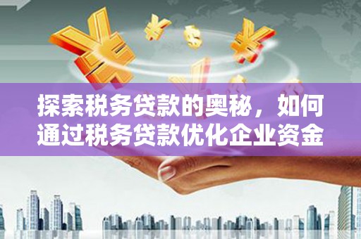 无极探索税务贷款的奥秘，如何通过税务贷款优化企业资金流