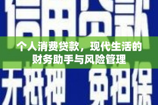 无极个人消费贷款，现代生活的财务助手与风险管理