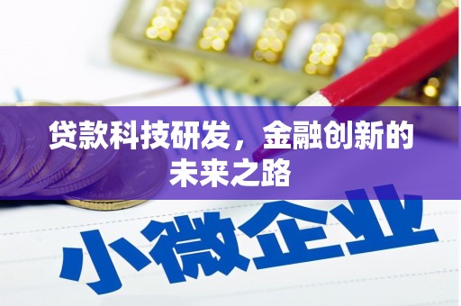 无极贷款科技研发，金融创新的未来之路
