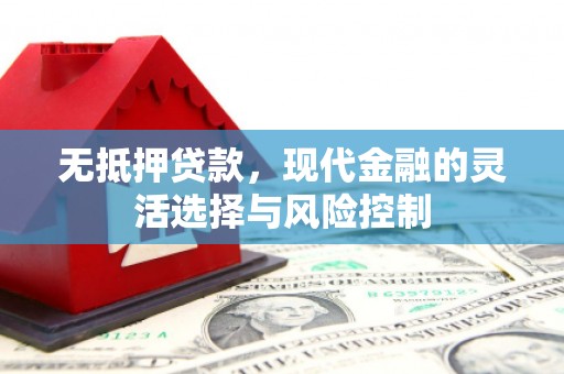 无极无抵押贷款，现代金融的灵活选择与风险控制