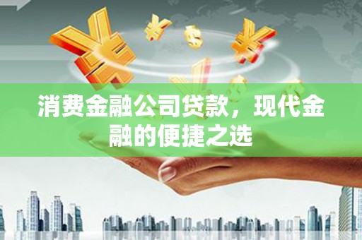 无极消费金融公司贷款，现代金融的便捷之选