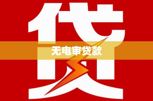 无极无电审贷款