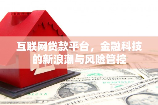 无极互联网贷款平台，金融科技的新浪潮与风险管控