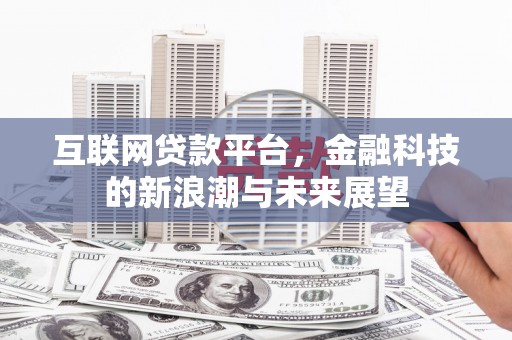 无极互联网贷款平台，金融科技的新浪潮与未来展望
