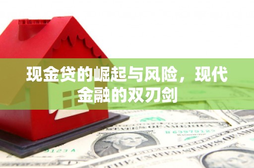无极现金贷的崛起与风险，现代金融的双刃剑