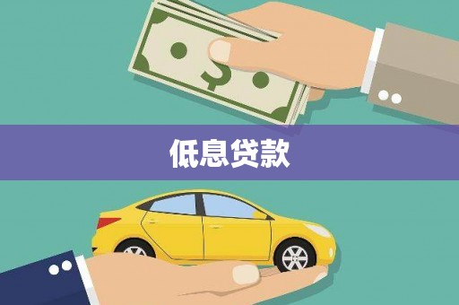 无极低息贷款
