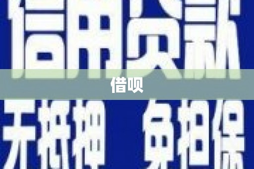 无极借呗