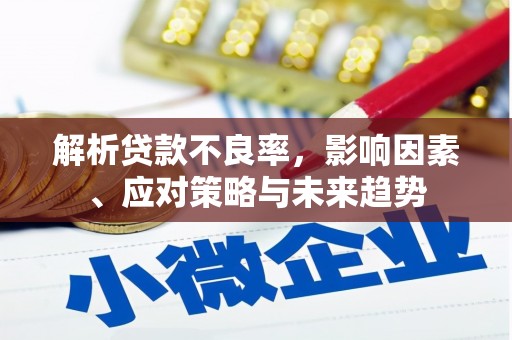 无极解析贷款不良率，影响因素、应对策略与未来趋势