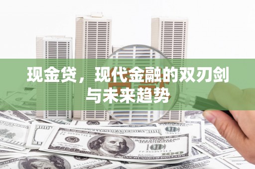 无极现金贷，现代金融的双刃剑与未来趋势