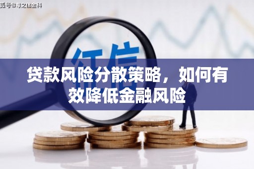 无极贷款风险分散策略，如何有效降低金融风险