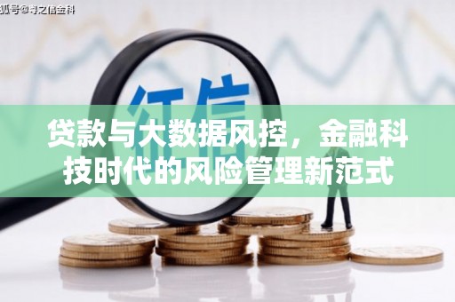 无极贷款与大数据风控，金融科技时代的风险管理新范式