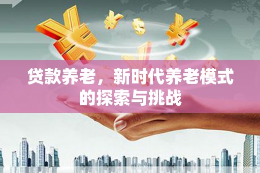 无极贷款养老，新时代养老模式的探索与挑战