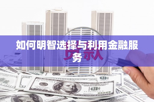 无极如何明智选择与利用金融服务