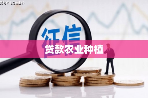 无极贷款农业种植