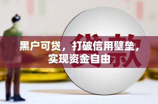 无极黑户可贷，打破信用壁垒，实现资金自由