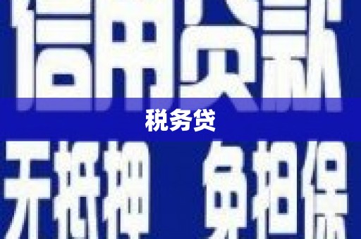 无极税务贷