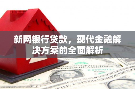 无极新网银行贷款，现代金融解决方案的全面解析
