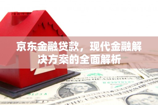 无极京东金融贷款，现代金融解决方案的全面解析