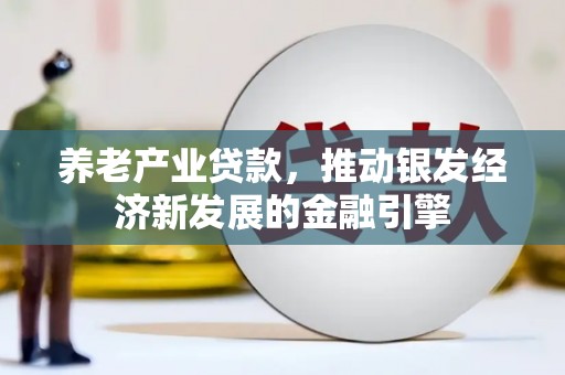 无极养老产业贷款，推动银发经济新发展的金融引擎