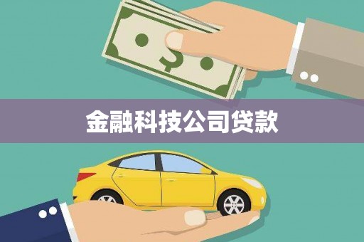 无极金融科技公司贷款