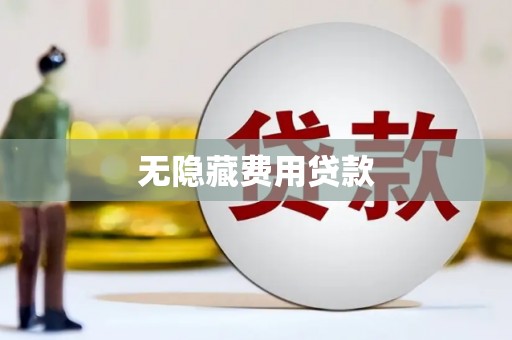 无极无隐藏费用贷款