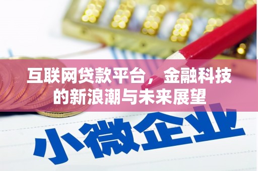 无极互联网贷款平台，金融科技的新浪潮与未来展望