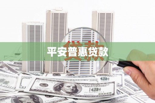 无极平安普惠贷款