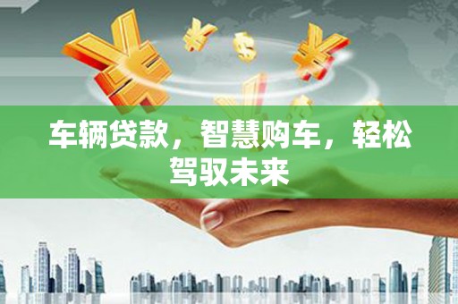 无极车辆贷款，智慧购车，轻松驾驭未来
