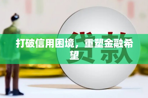 无极打破信用困境，重塑金融希望