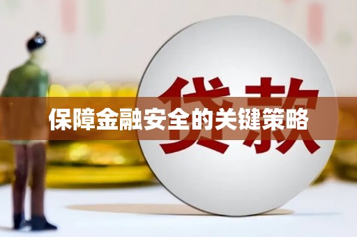 无极保障金融安全的关键策略