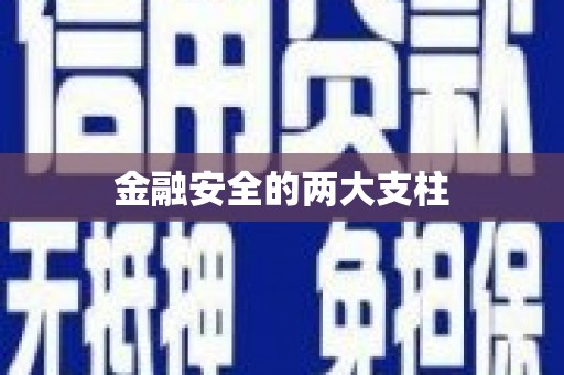 无极金融安全的两大支柱